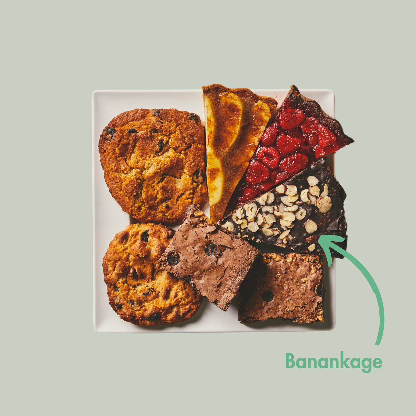 Hjemmelavet banankage
