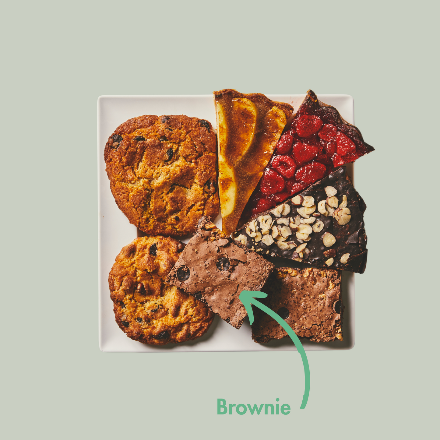 Hjemmelavet brownie